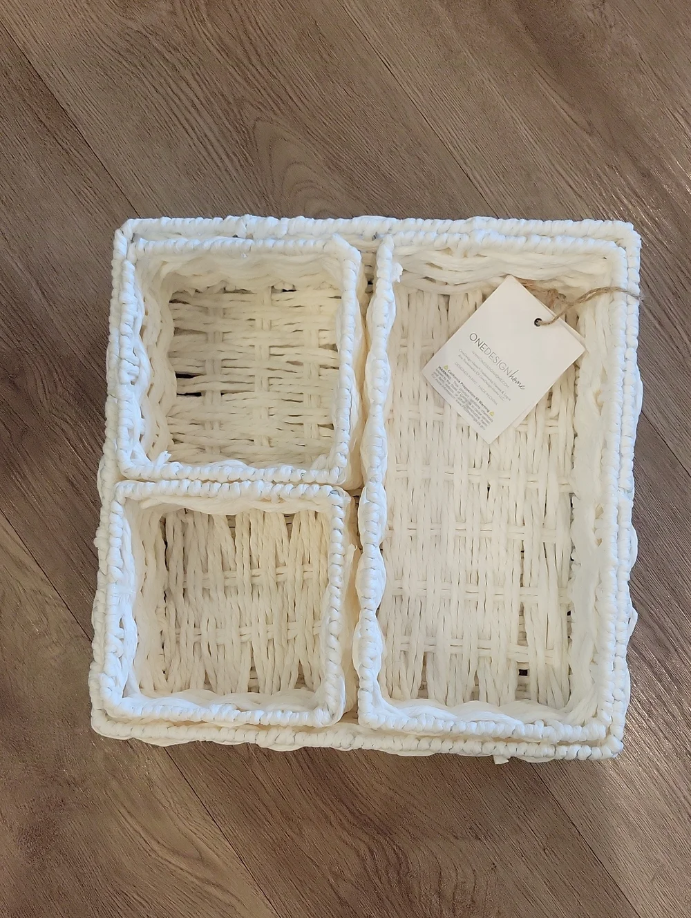 Trademark One Design Home White Organizer